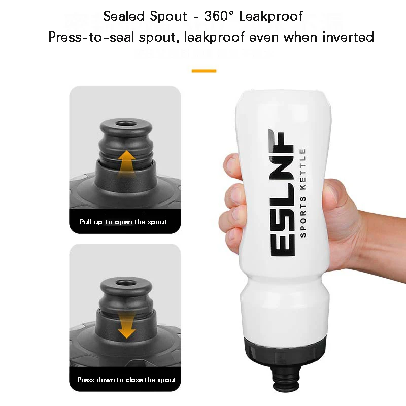 

720ML Bike Water Bottle Large Capacity Squeeze Leak Proof Easy Use for Long Distance Road Mountain Cycling Cycling Water Bottle