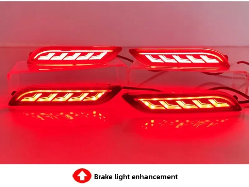 For Lexus RX300 RX350 RX450 2023-2026 Car Rear Bumper Light Reflector Upgrade LED Driving Brake Warning Light Navigation Light detail image 11