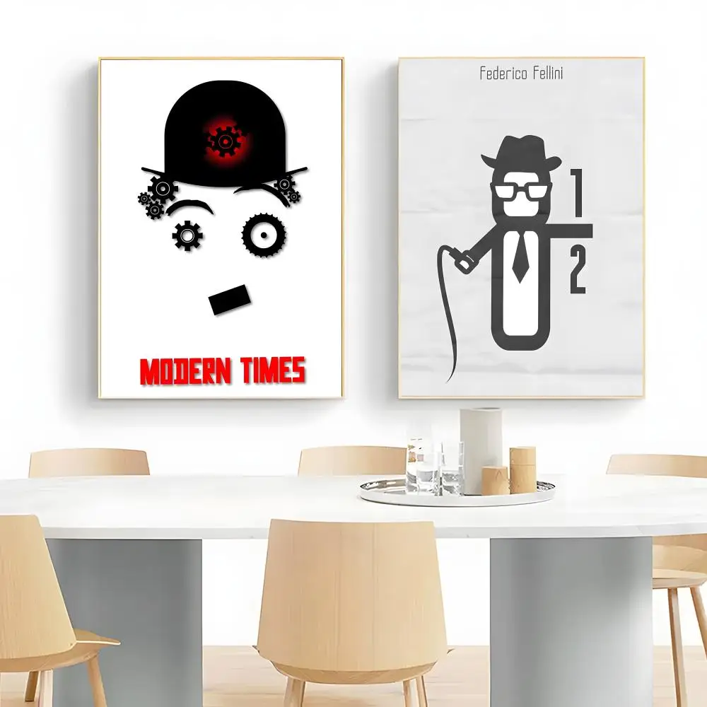 Modern Surreal Cinematic F-Federico F-Fellinis 8 Poster Wall Art Print Decorative Mural Home Decor Gift Unframed