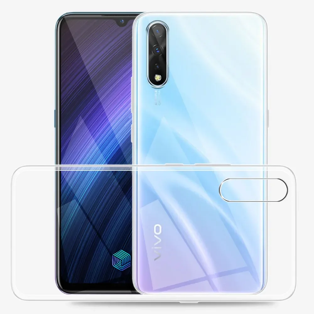 For vivo V17 NEO Case Ultra Thin Silicone Soft Clear Back Cases Cover For vivo 1907 Coque For vivo s1 2019 Fundas vivos1 Shell