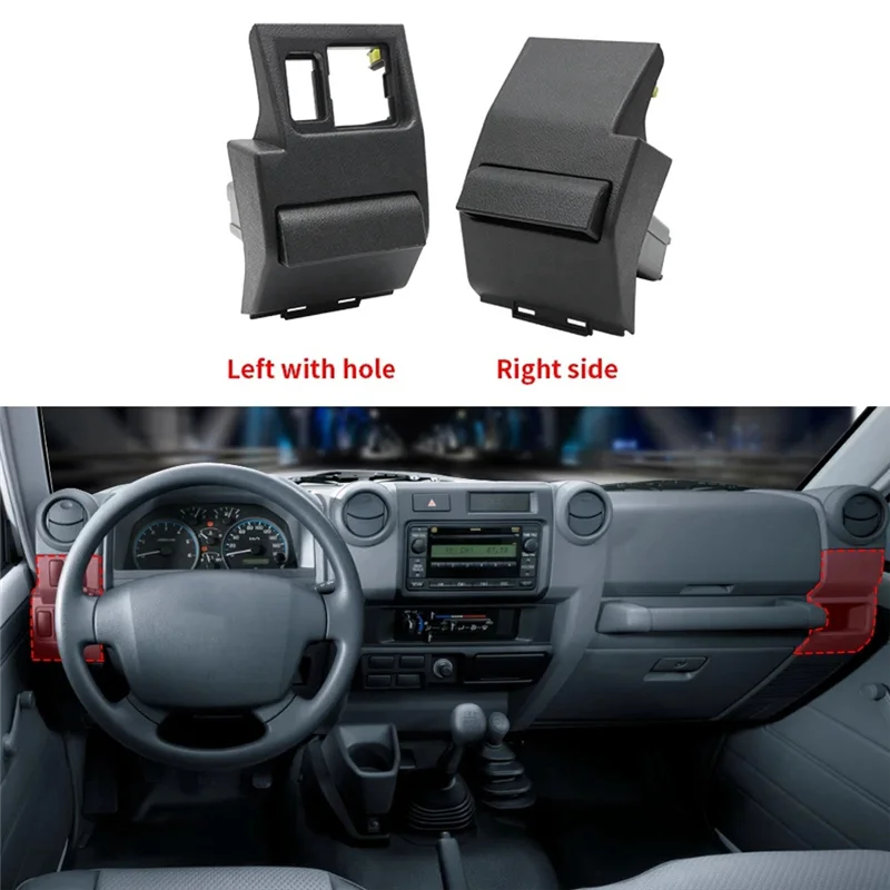 

DELAM-LHD Driver Side Passenger Side Cup Holder Folding Organizer For Toyota Land Cruiser 70 76 79 78 75 LC70 LC76 LC79