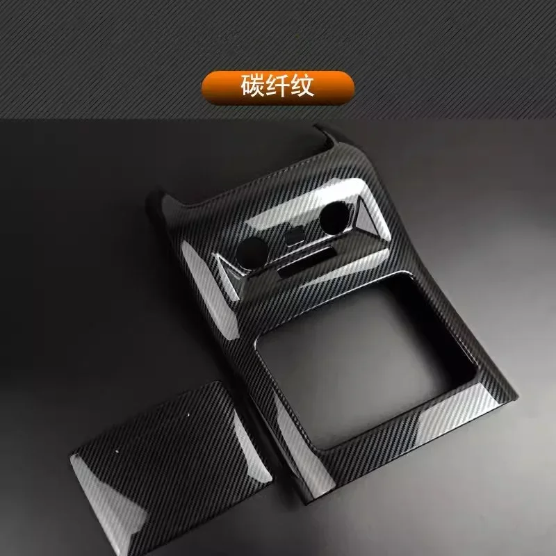 For Ideal ONE 2020-2022 High-quality Stainless Steel/ABS Chrome TRear Air Conditioning Vent Frame Decoration Car Accessories