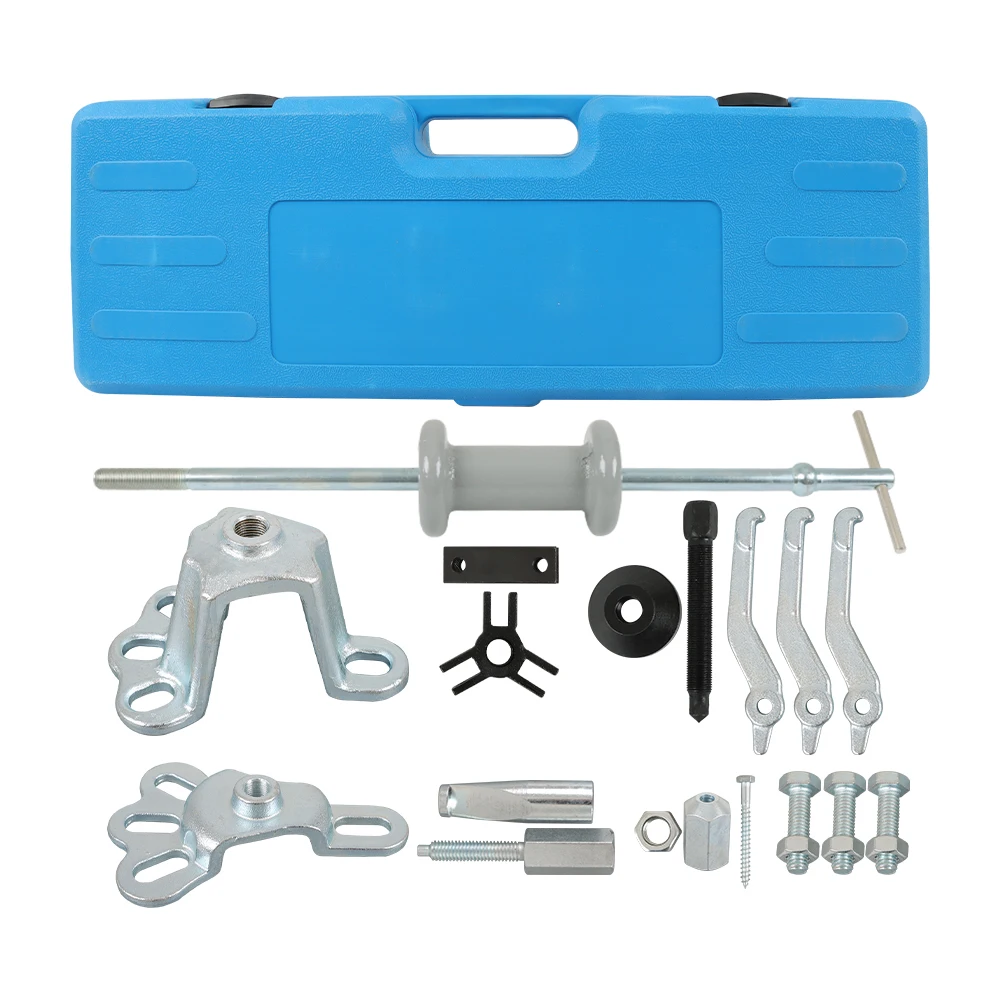 Slide Hammer Dent Puller Tool Kit Wrench Adapter Axle Bearing Hub Auto Set Replacement for Most Front Wheel Drive Hubs