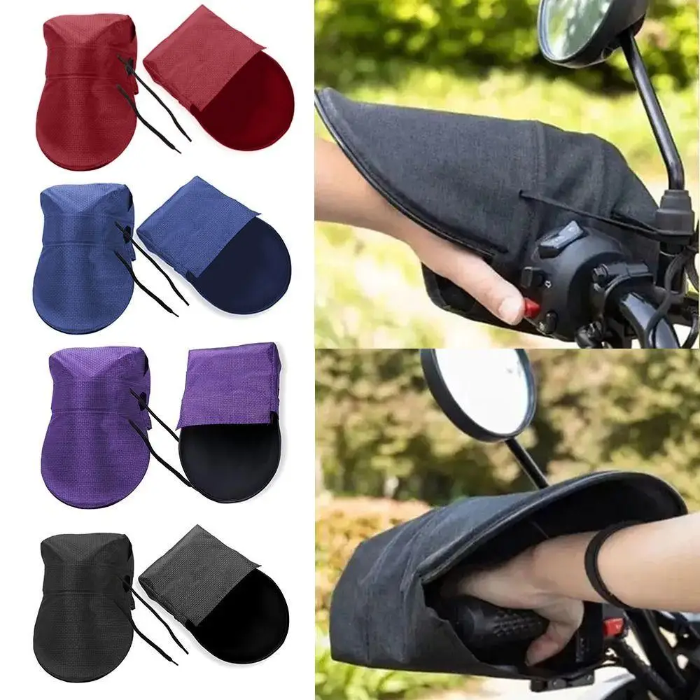 

Summer Motorcycle Handlebar Grips Sunscreen and Waterproof Outdoor Handlebar Grips for Motorcycles Scooters E-bikes Accessories