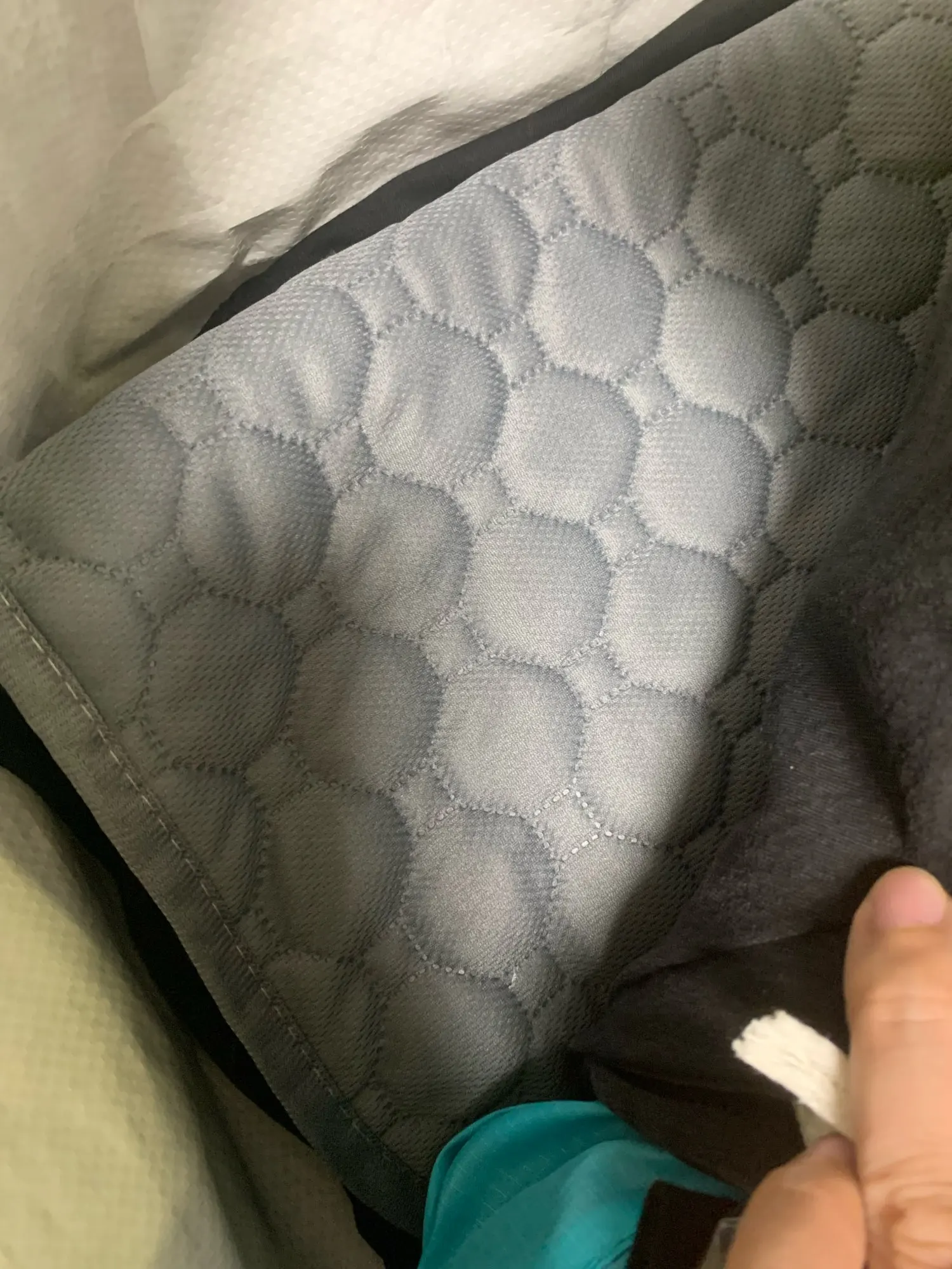 Customer review photo for Washable Reusable Dog Pee Pad