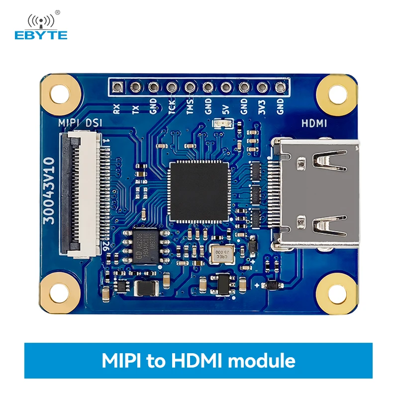 وحدة MIPI إلى HDMI من الدرجة الصناعية GSV1172 EBYTE ECA20-MHA1-I 1080P من الدرجة الصناعية المتوافقة مع T113/T527/RK3562