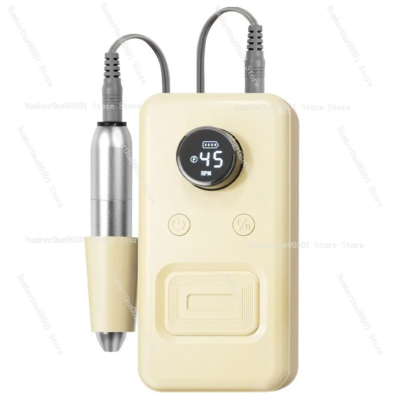 

Портативная шлифовальная машинка для быстрого удаления и полировки, перезаряжаемый домашний профессиональный инструмент для ногтей