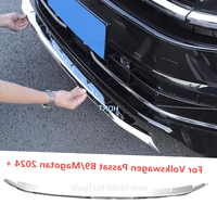 New！ Car Styling Protector Decoration Accessories For Volkswagen Passat B9 VW Magotan 2024 + Front Bumper Molding Racing Grills