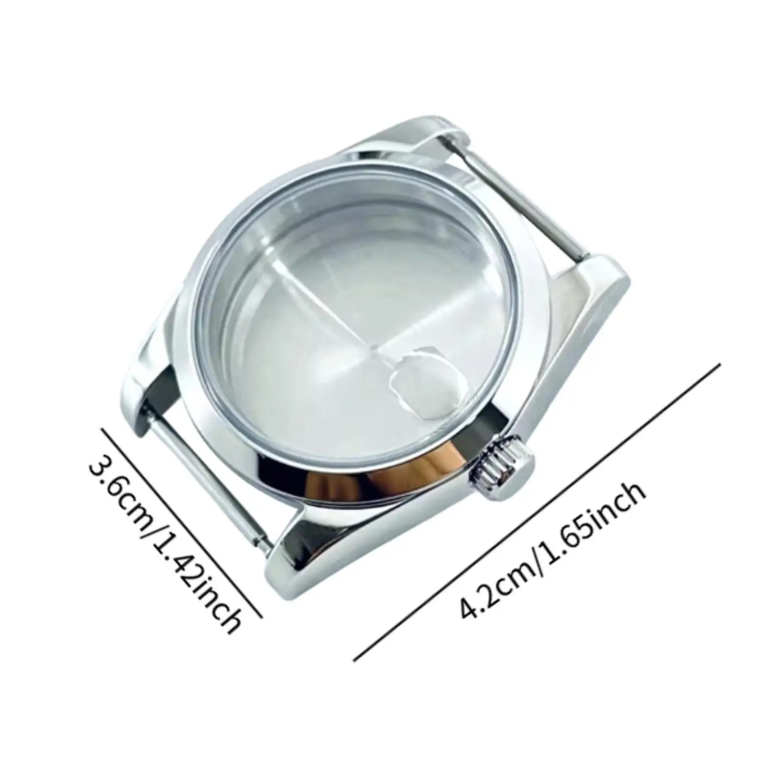 

36mm Stainless Case Replacement Accessories for NH35 Movement