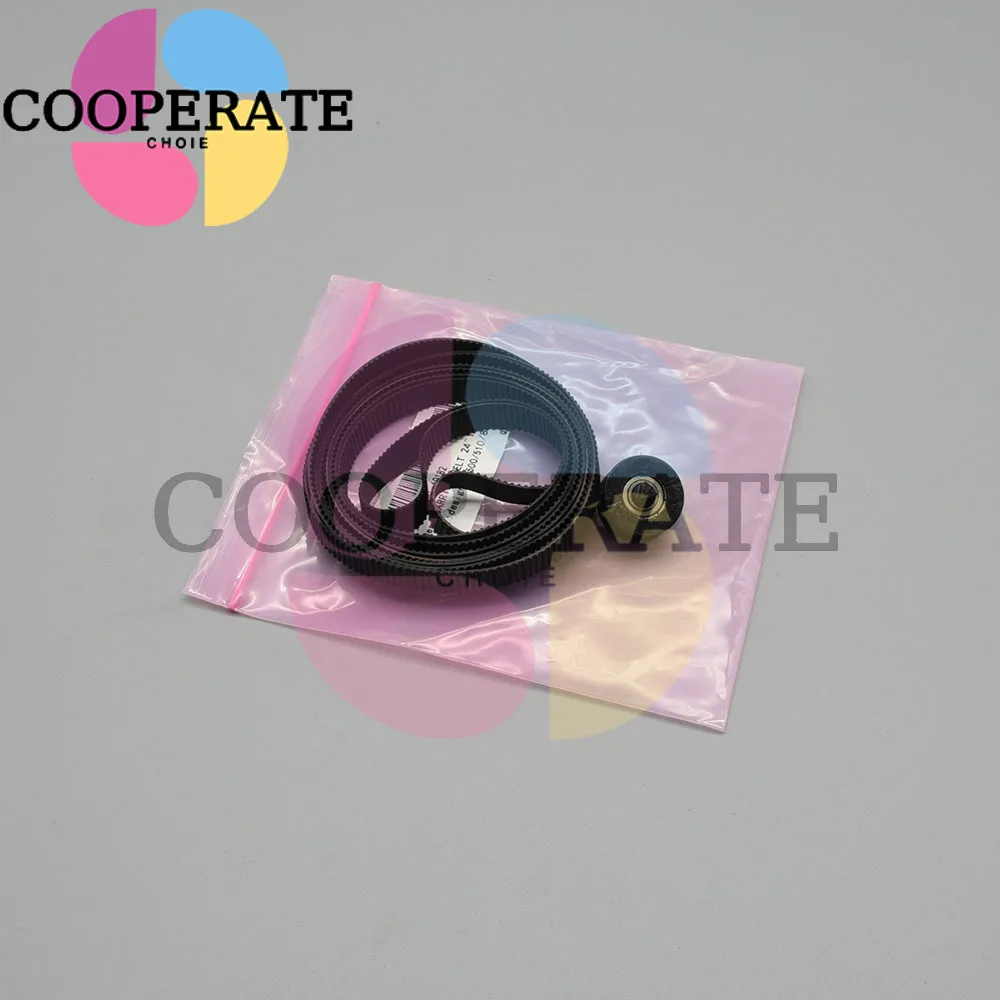 C7769-60182 Carriage Belt with Pulley 24'' 24 inch A1 support for HP DesignJet 500 500PS 510 510PS 800 800PS Plus 4500 820 MFP 4