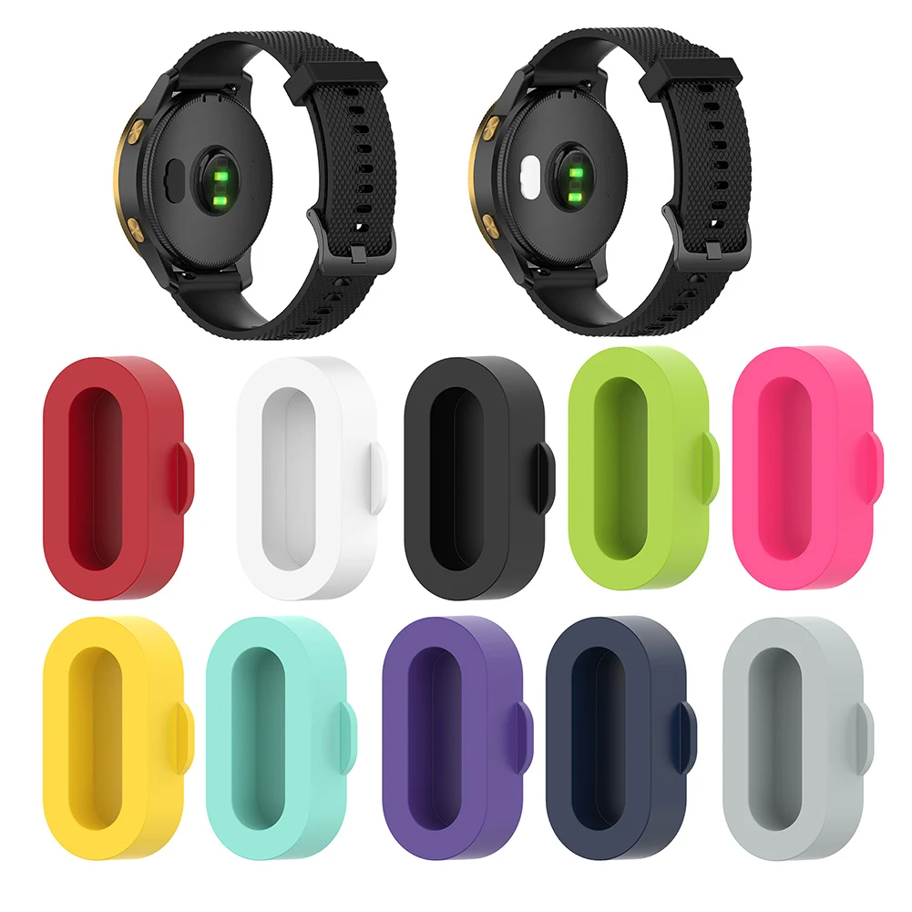 10pcs Dust Cover Silicone Charger Protector Cap Anti-dust Charging Port Cover Watch Accessories for Fenix 7 7s 7x 6 5 5x