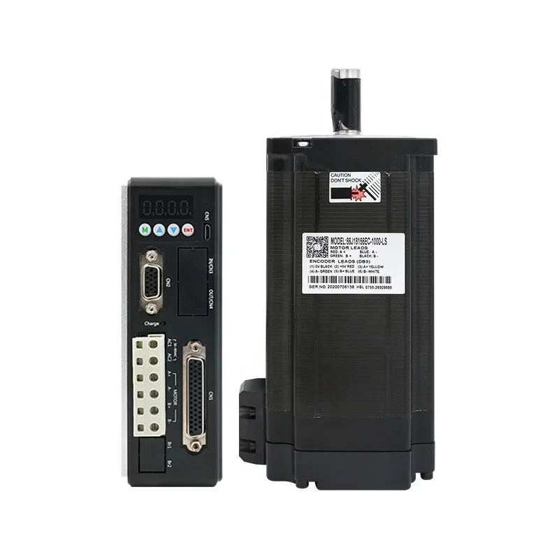 86J18156EC-1000-LS+2HSS858H-N Full-closed electric motor 12Nm with encoder hybrid step servo motor and driver