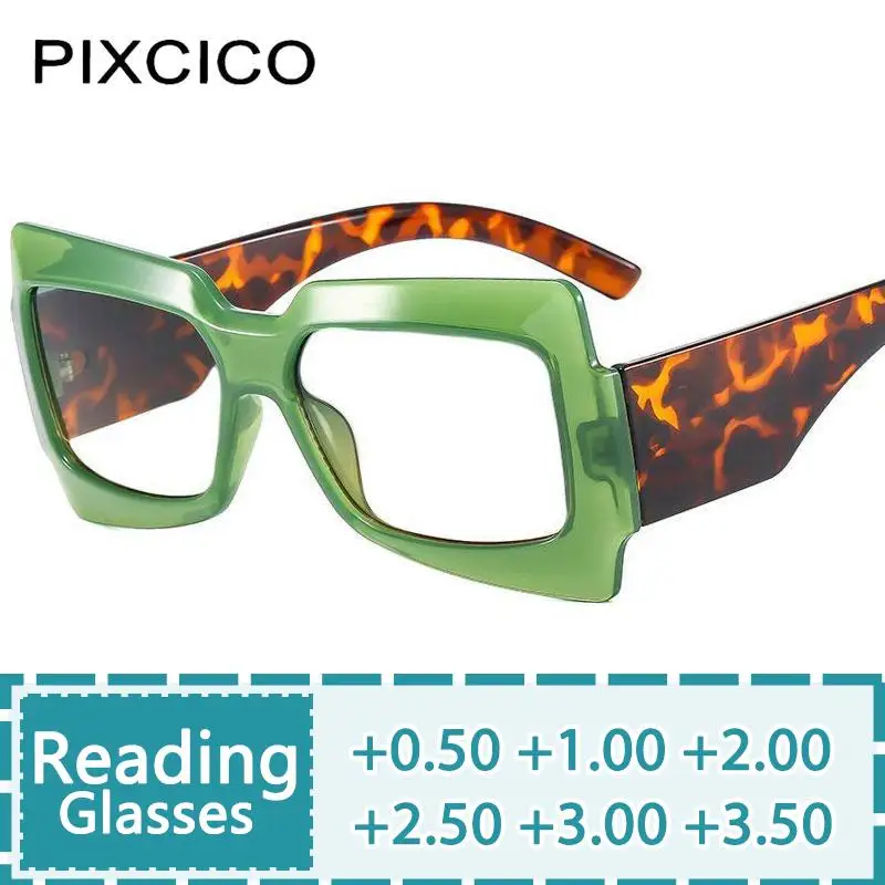 R56816 Big Size Butterfly Frame Presbyopic Eyewear for Women Fashion Rainbow Color Reading Glasses Dioptric +100 +200 +300