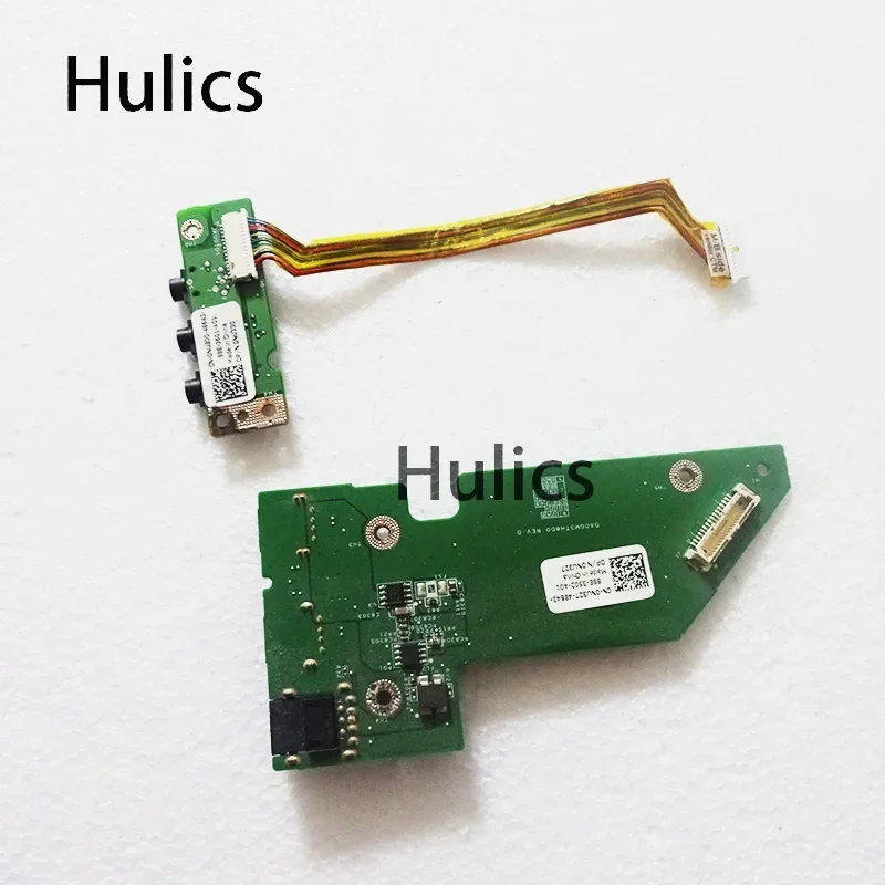 Hulics Used DC Jack Power Board 0NU327 NU327 For Dell Studio 1735 1736 1737 CN-0NU327 DA0GM3TH8D0 USB CN-0NU330 Audio