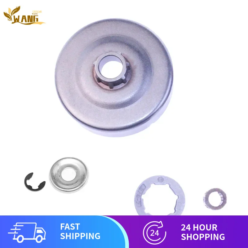 Комплект звездочек обода барабана сцепления 3/8 дюйма, 7 т, 1122 007 1000, подходит для бензопилы Stihl 064 066 MS640 MS650 MS660 MS661