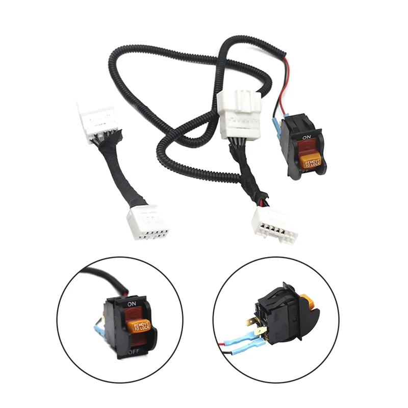 

A90Q-ESP Anti-Skid Switch For Toyota Fj Cruiser Mud Escape Switch Wheel Anti-Skid System Modification Off-Road Non-Slip Accessor