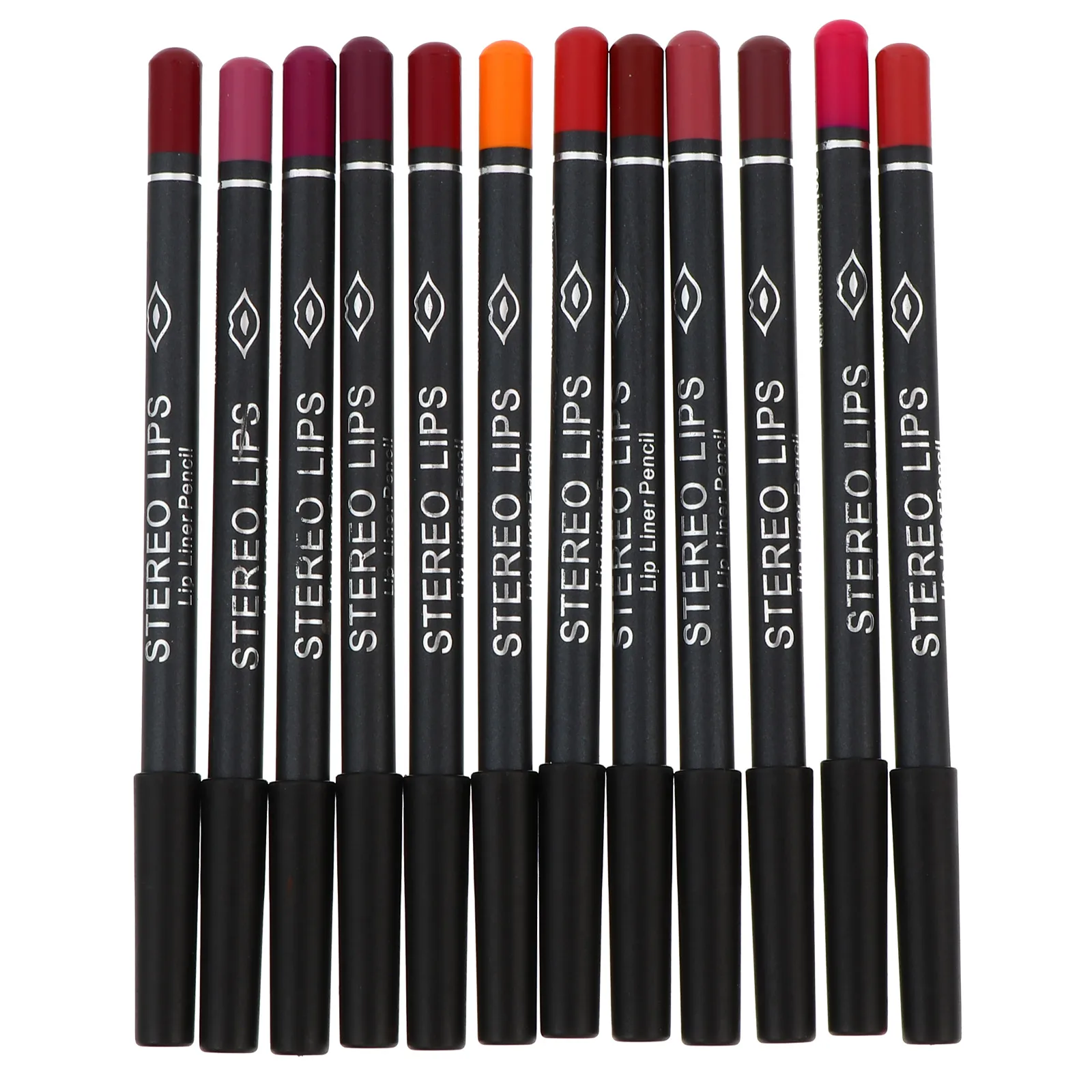 

12pcs Lip Liner Long Lasting Matte Wood Material Pencil Makeup Tools Eyebrow Eye Liner Gift Birthday