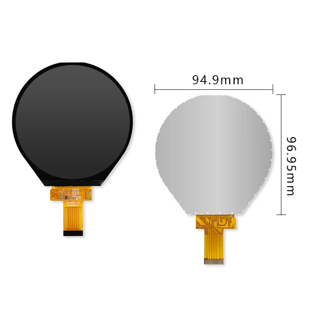 3.4 Inch Round TFT Display Module 800*800 IPS Full Viewing Angle HD LCD MIPI Interface JD9365 Driver 30PIN
