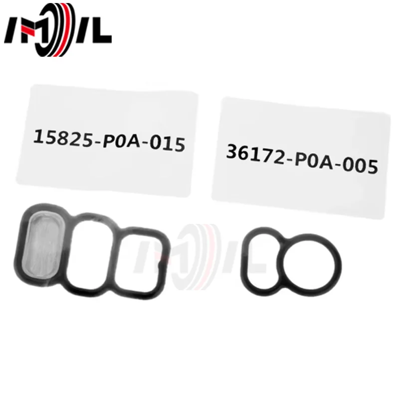 1/5/10pair Upper+Lower Spool Valve VTEC Solenoid Gasket Filter For 1994-2002 Honda Accord 4cyl 36172-P0A-005 15825-P0A-005 015
