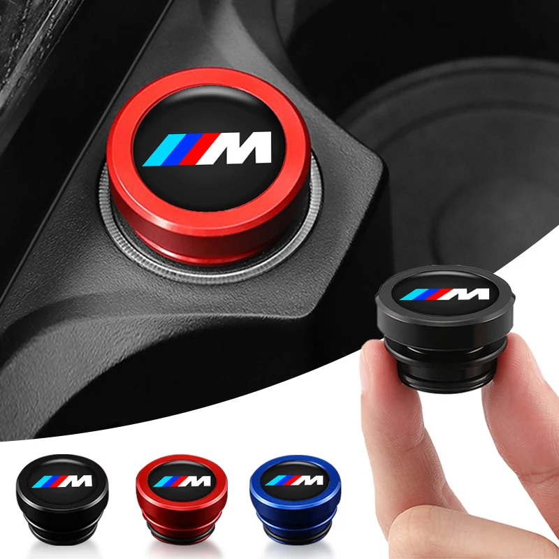 

Metal Car Cigarette Lighter Dust-proof Cover Decoration Cap For BMW M M3 E36 E39 E46 E60 E91 F48 F25 F15 F10 F20 X1 X3 X5 X7 G20