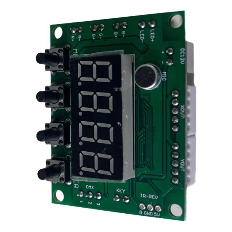 4-Digit Digital Keypad Control Board for Stage Laser Light Show Electronic Controller for Lighting And Sound