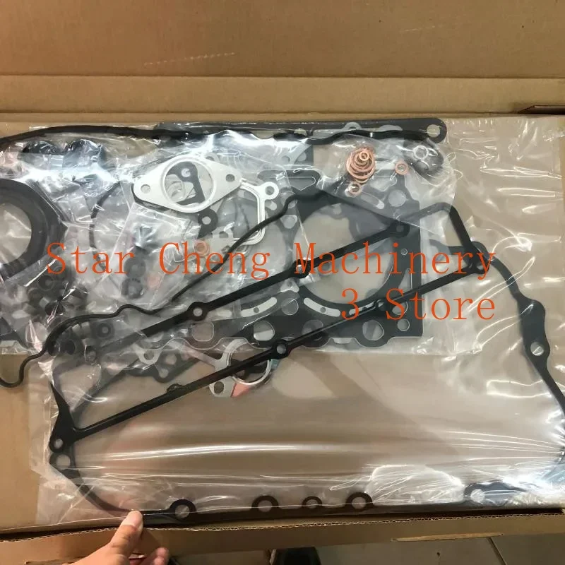 for Kubota KX183 KX185-3 KX080-4 Excavator Kubota V3307 Engine Overhaul Package Cylinder Pad Components Accessories