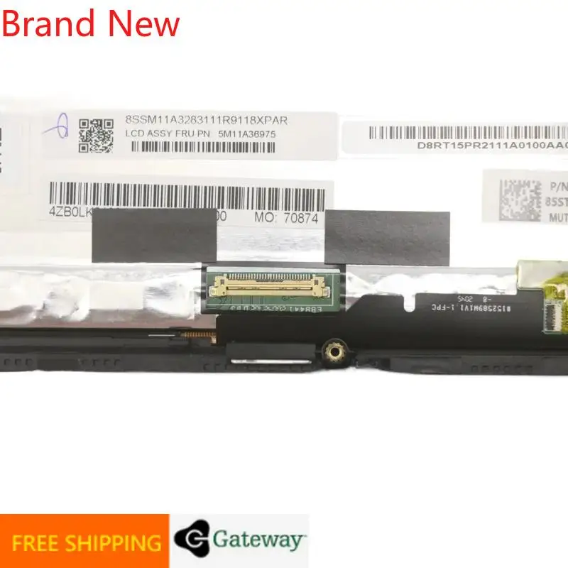 

Ворота, новый оригинальный Lenovo ThinkPad X12, съемный сенсорный ЖК-экран Gen 1, FHD 5M11A36975 5M11A36976 для бизнеса