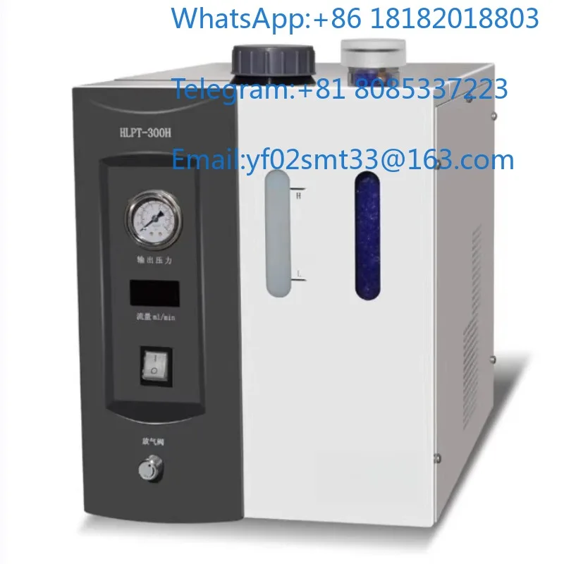 Low Noise Pure Air Generator HLPT-3A Stable Clean Air Output Oil-Free Design For Gas Chromatography Lab Sample Analysis Lab