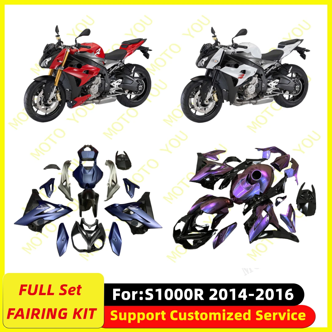 

Fit For BMW S1000 R S1000R 2014 2015 2016 Fairing Kit Full Set Motorcycle Fairing Painted Bodywork New ABS Plastic 4 Gifts