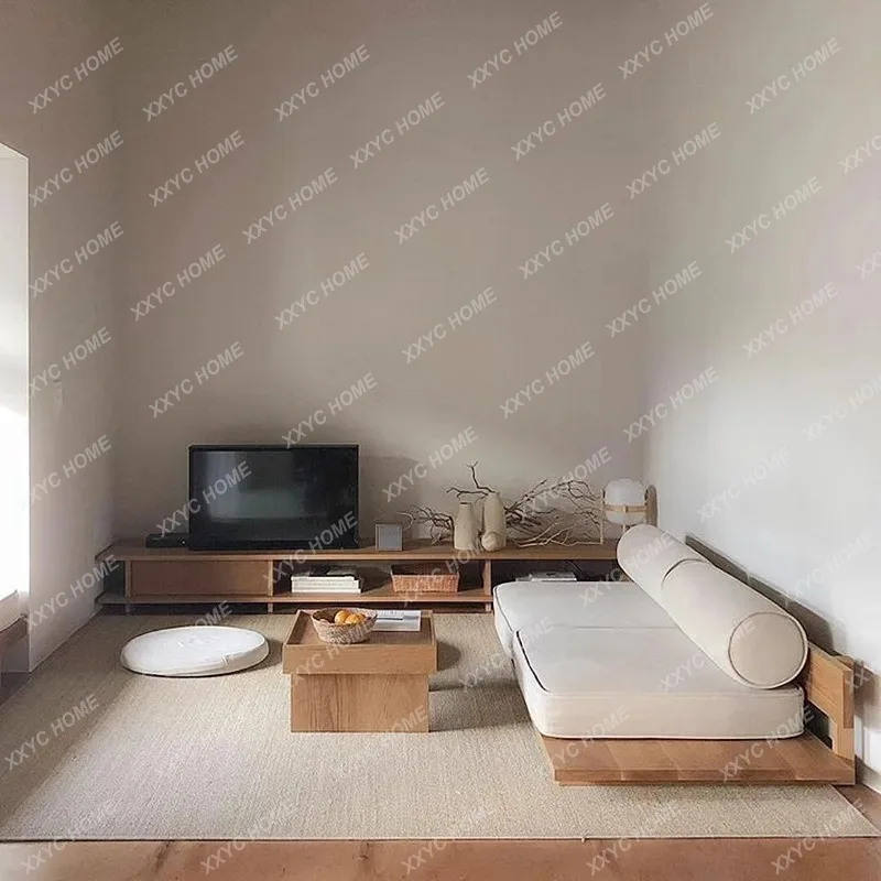 XXMedieval, Icelandic Sofa Model Room Hotel Living Room Home Solid Wood Simple Art Sofa Chair