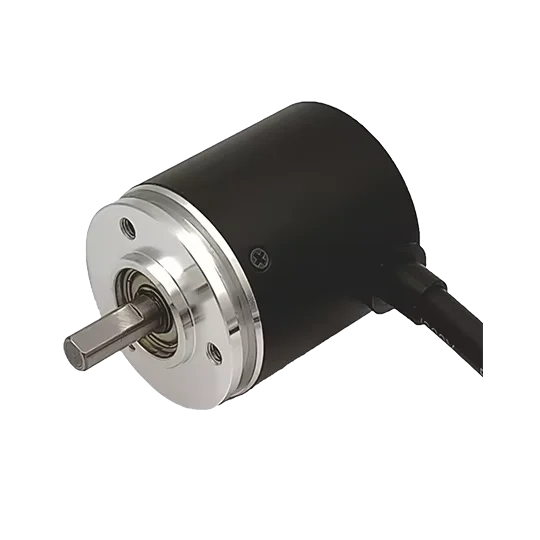 RZS28-4-F-1024-30 Main Body Outer Diameter 28mm Shaft Diameter 4mm Incremental Encoder Push-pull 5-30V 1-4096
