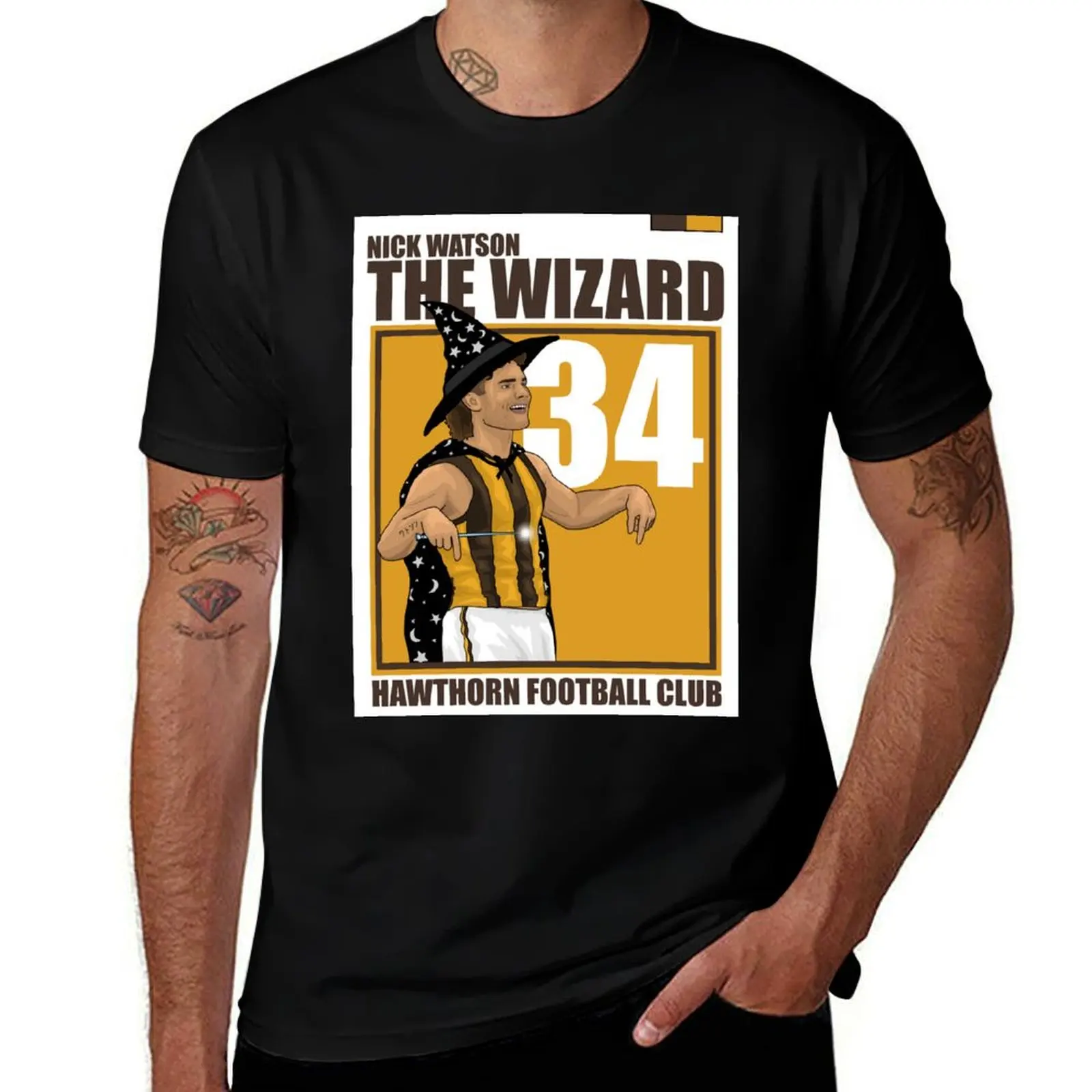 

shirt shirt print men WIZARD t cotton 100% men Nick t t custom luxury cotton Watson shirt T-Shirt 100% brand T-Shirt