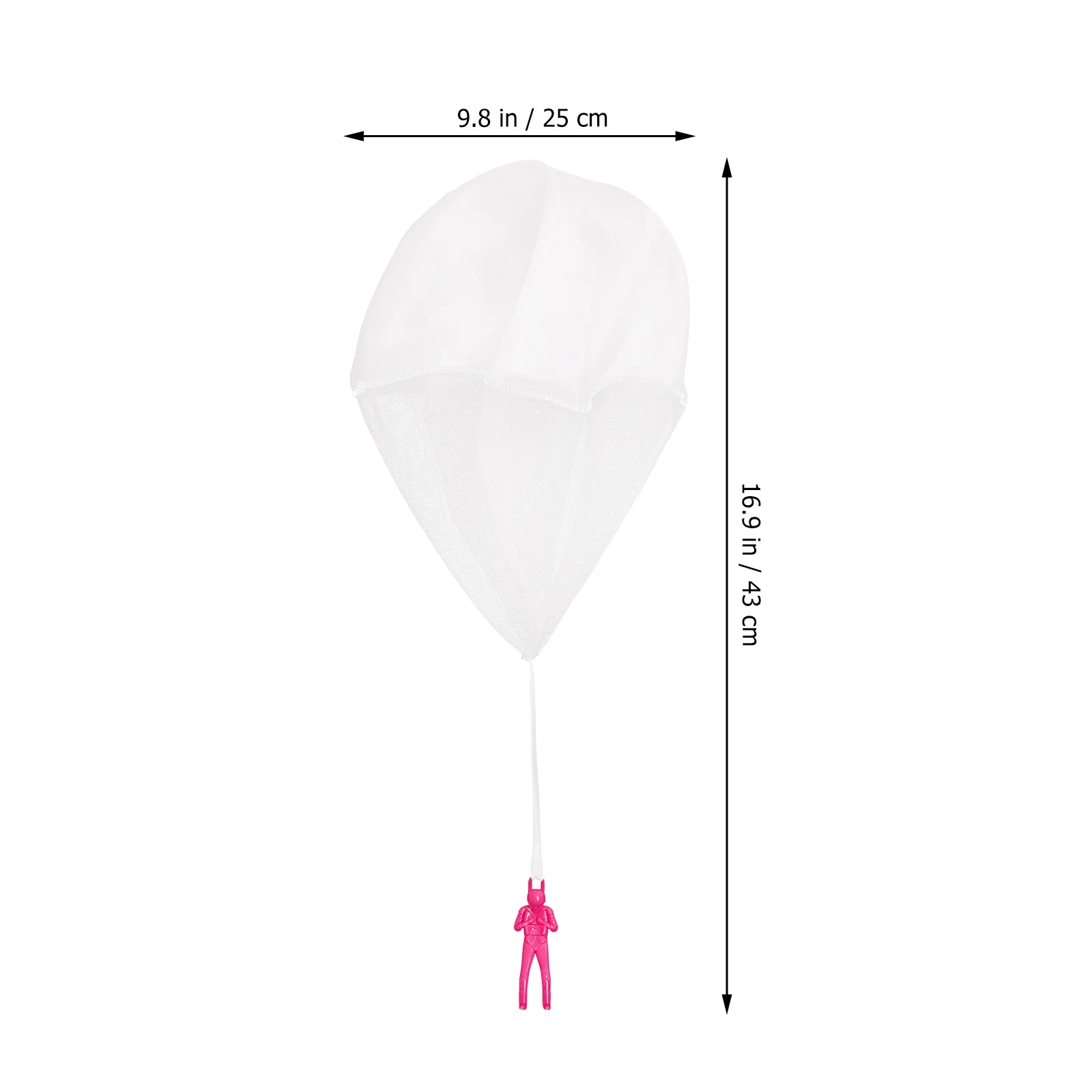 

8 шт., пустой мини-солдат, парашют для детей, живопись, летающая игра на открытом воздухе, имитация игры, креативная детская игрушка