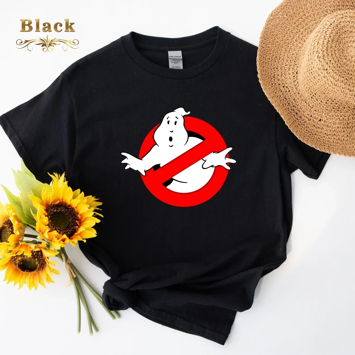 Ghostbusters Shirt,The Real Ghostbusters Logo T-shirt Summer T-Shirts for Kid/Adlut