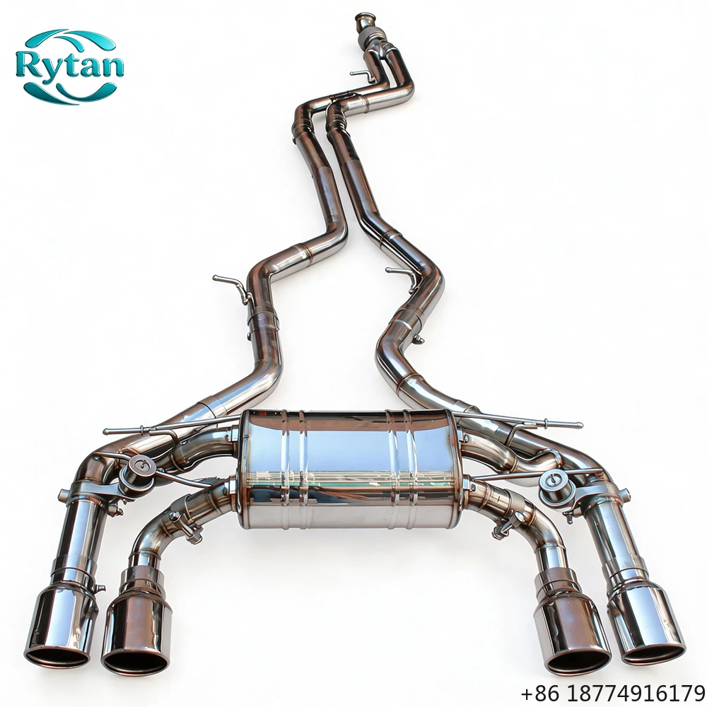 

Exhaust Pipe Exhaust Valved Stainless Steel Valvetronic Exhaust System Catback for M2 F87 N55