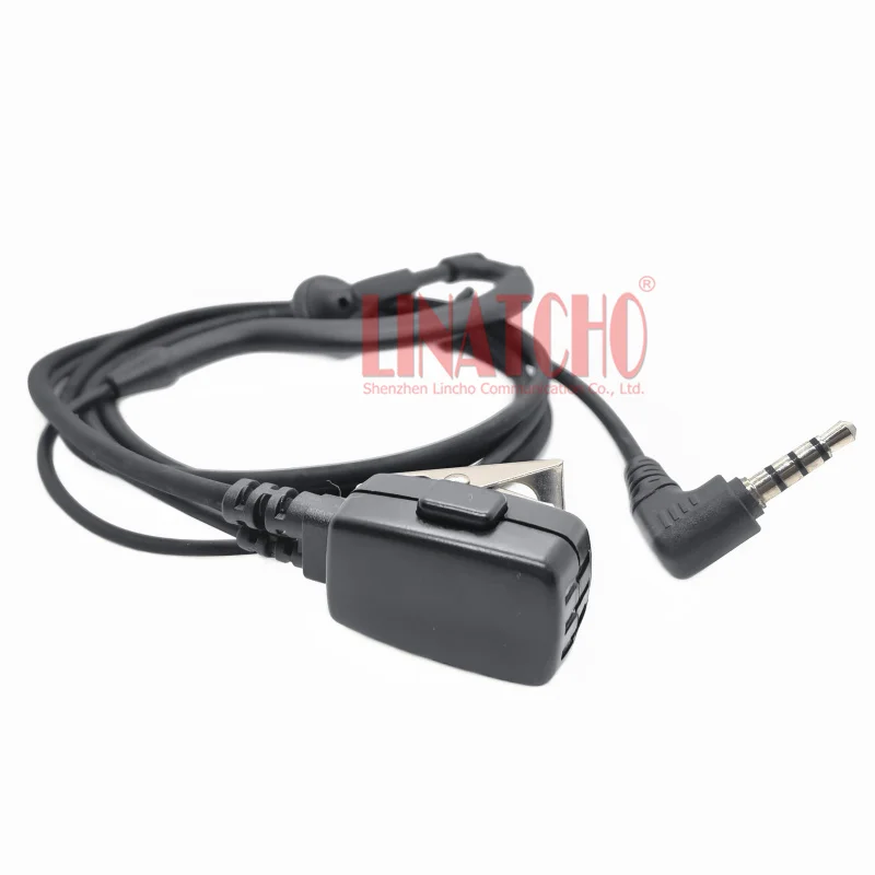 Headset for Wailkie Talkie Mic For Earpiece 3.5mm Y plug Radio VX-210 VX-210A VX-200 VX-350