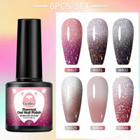 Groillim 6-Piece Temperature-Sensitive Color-Changing Nail Polish Set - Complete Salon Experience - Enjoy salon-quality nails at
