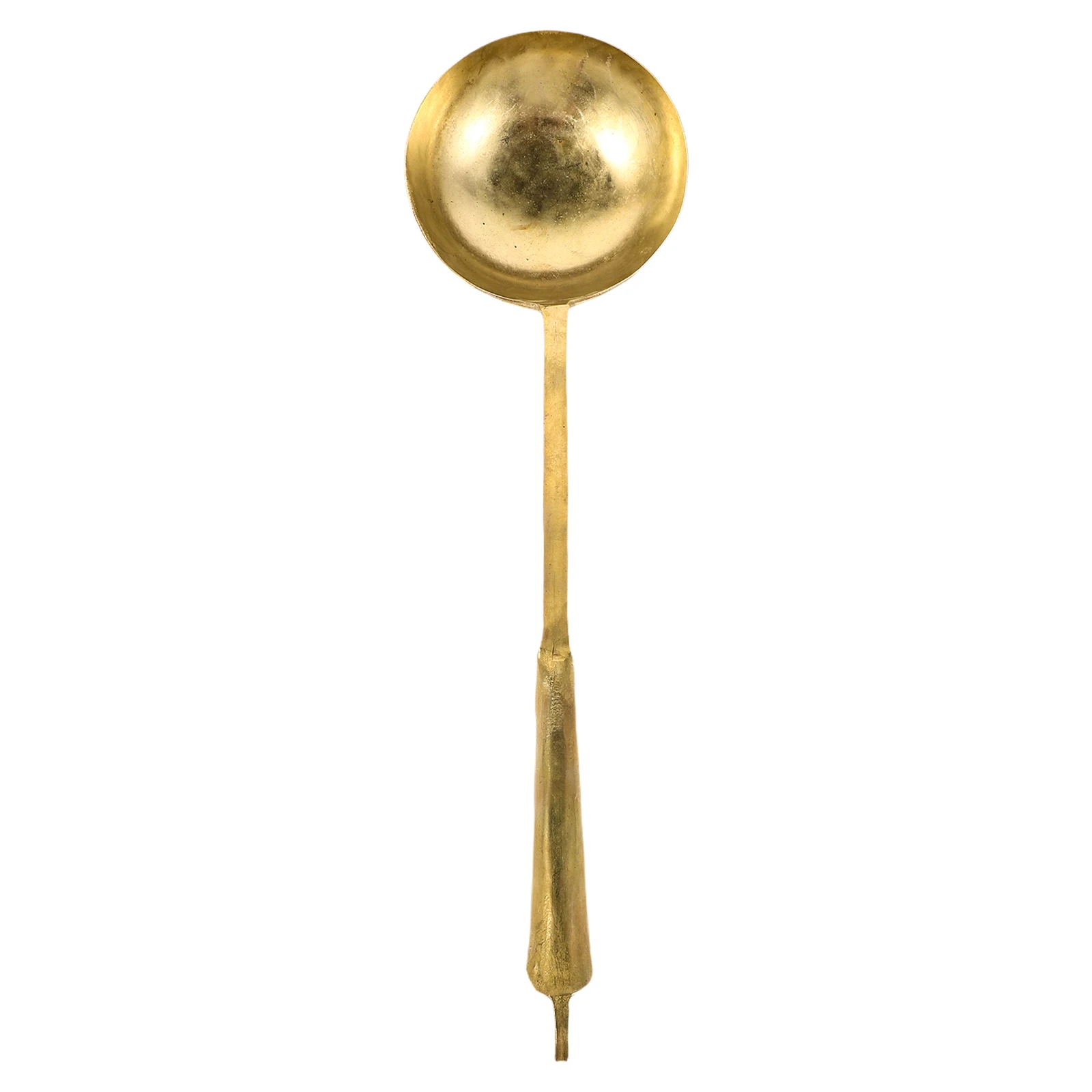 

Intangible Cultural Heritage Candy Painting Spoon Appetizer Spoons Cooking Brass