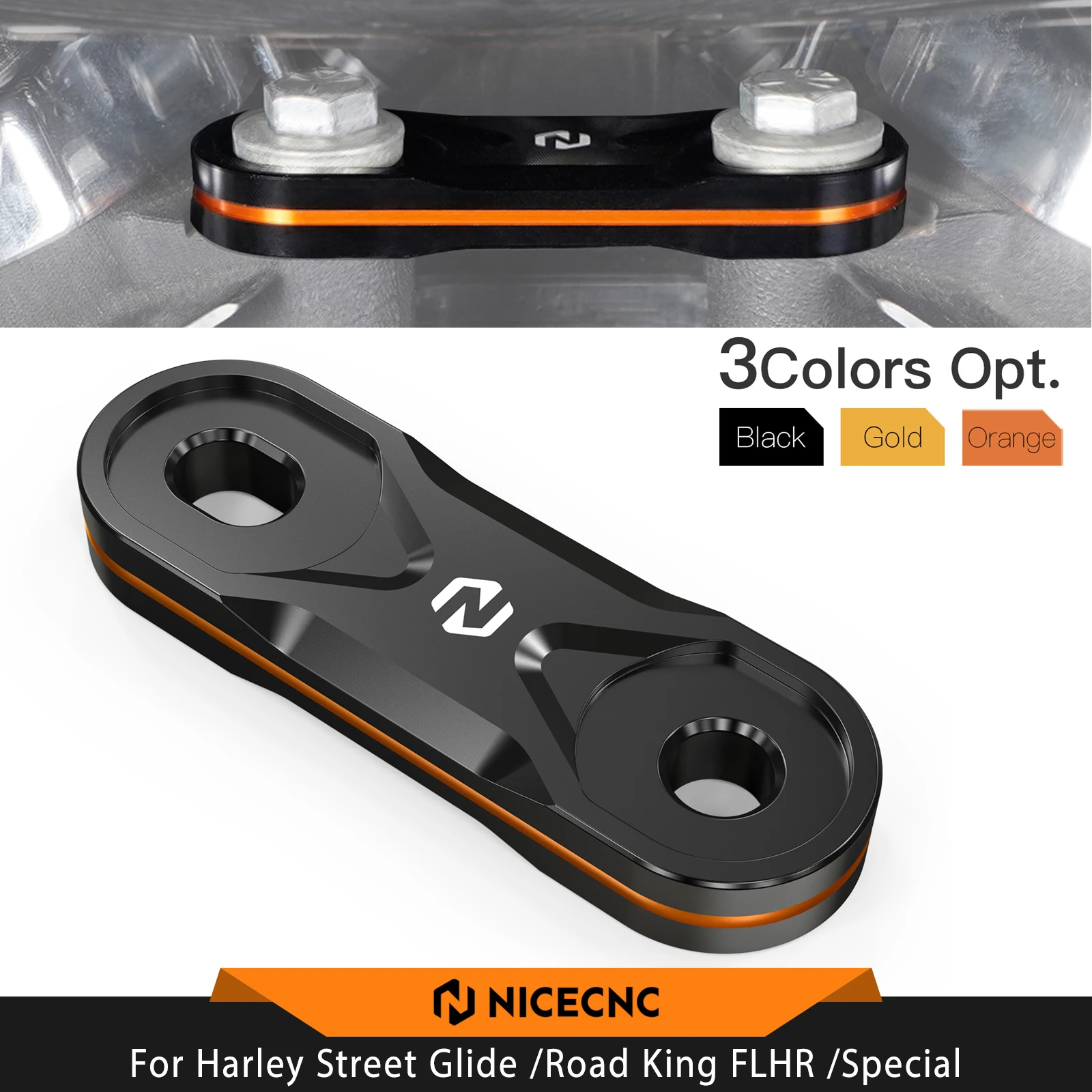 Kit de eliminación de bocina M8 para Harley Street Glide FLHX/Special Road King FLHR/Special 17-23 CVO Tri Glide Electra Glide Ultra Limited