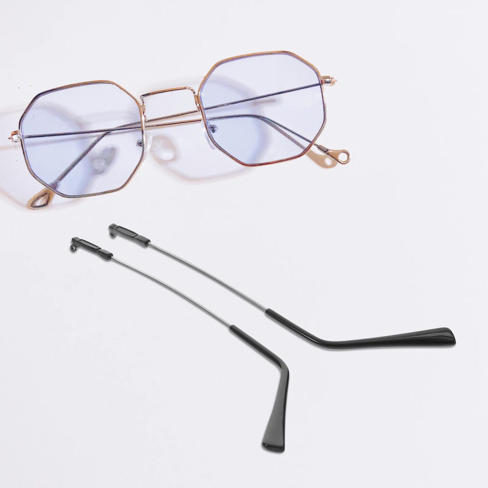 Memory Leg Accessories Metal Eyeglasses Replacement Temples Durable Wear Resistant Universal Glasses Arm Repair Parts Sunglasses