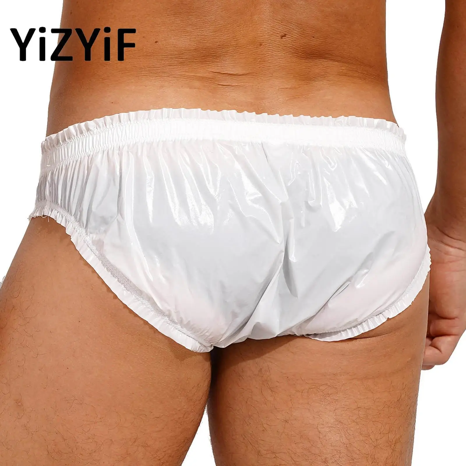 

Mens Water Resistant Briefs Swimwear Sexy Beach Underpants Pool Party Underwear Low Rise Elastic Waistband Bulge Pouch Panties