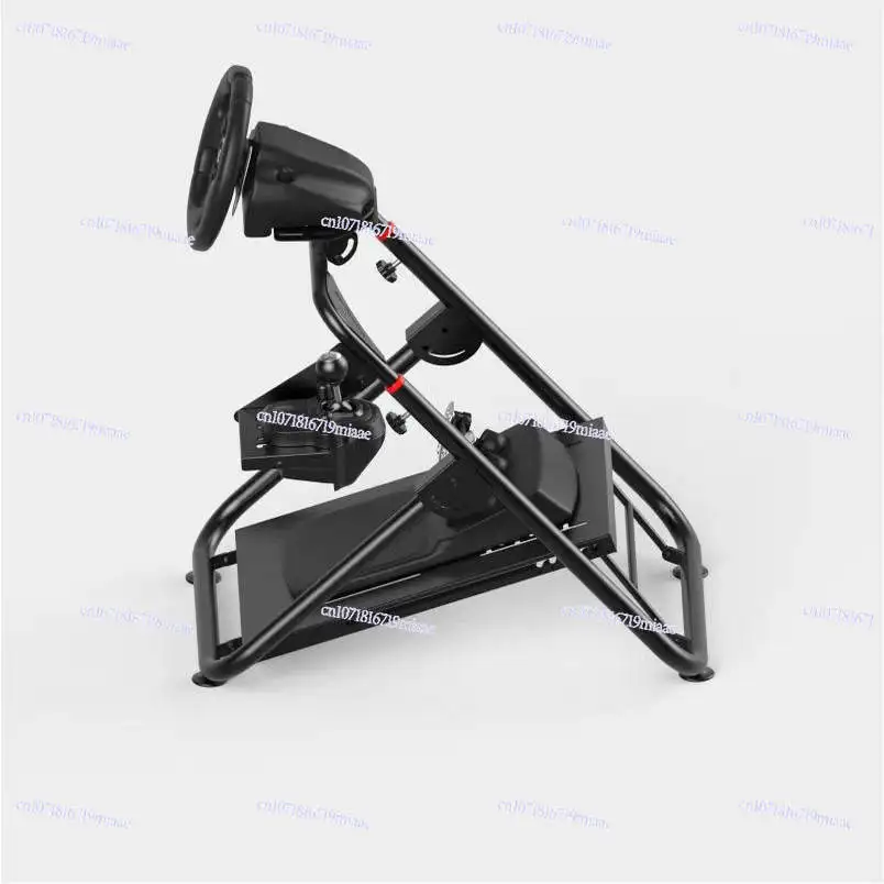 Foldable Racing Simulator Stand with Claw Mount for Logitech and Thrustmaster - High-Quality, Adjustable Steering Wheel Mount