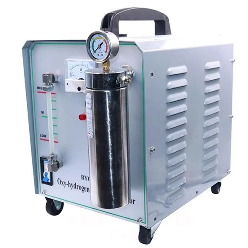 Water oxygen welding machine Hydrogen oxygen  machine Platinum fusion  Acrylic flame  machine Gold tools