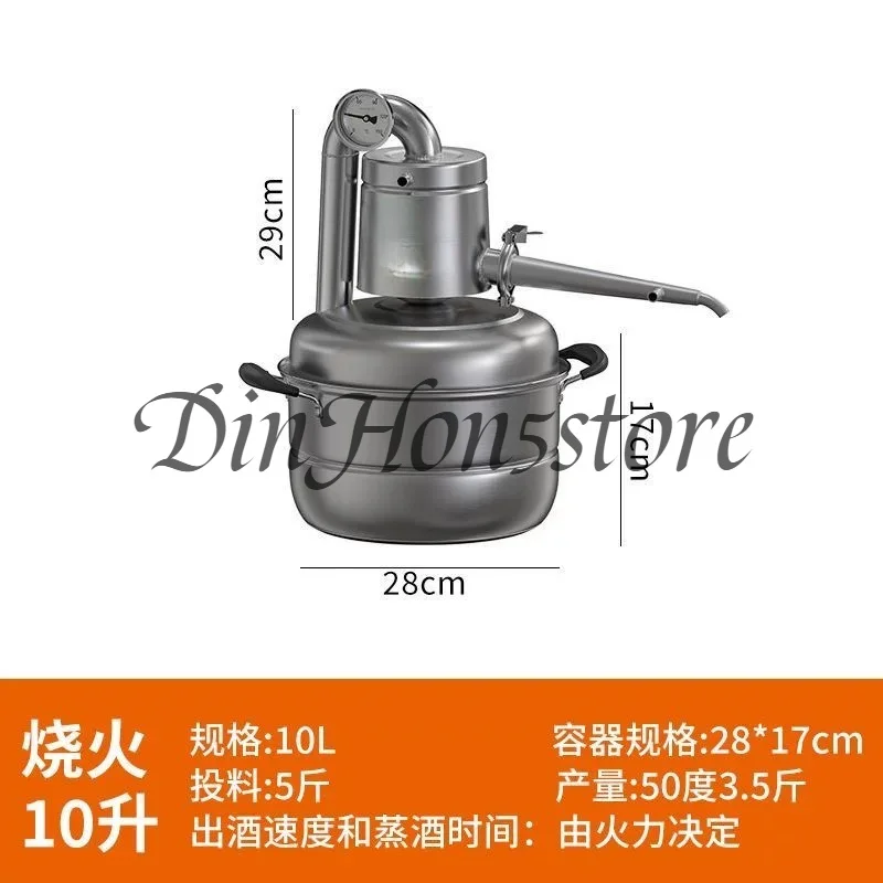 Small Mini Home Brewer 304 Stainless Steel Steam Distiller