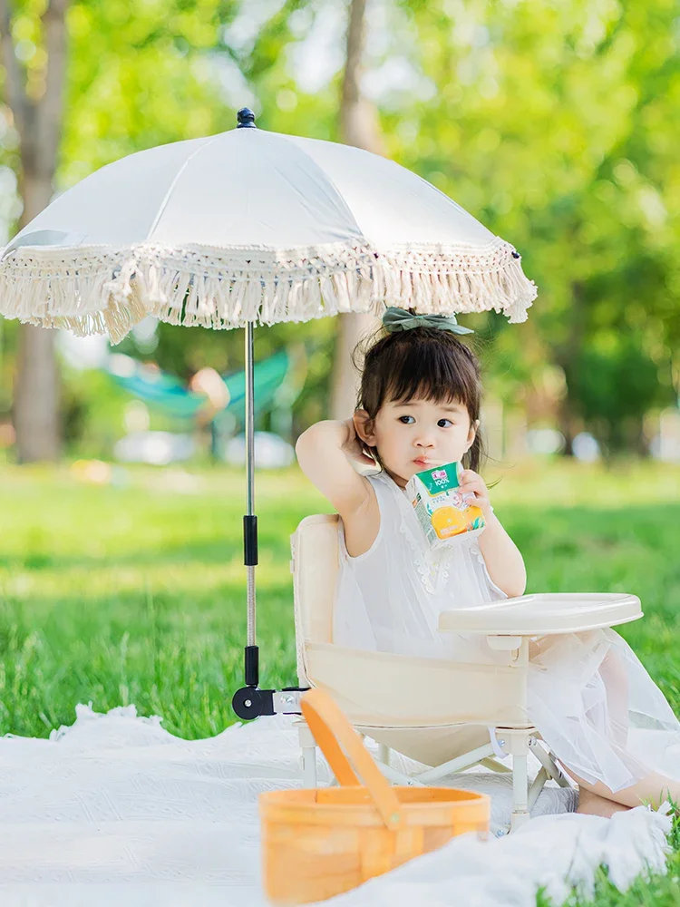 Sedia da Picnic per bambini sedia da pranzo portatile da esterno per bambini sedia pieghevole da campeggio per bambini fotografia da spiaggia