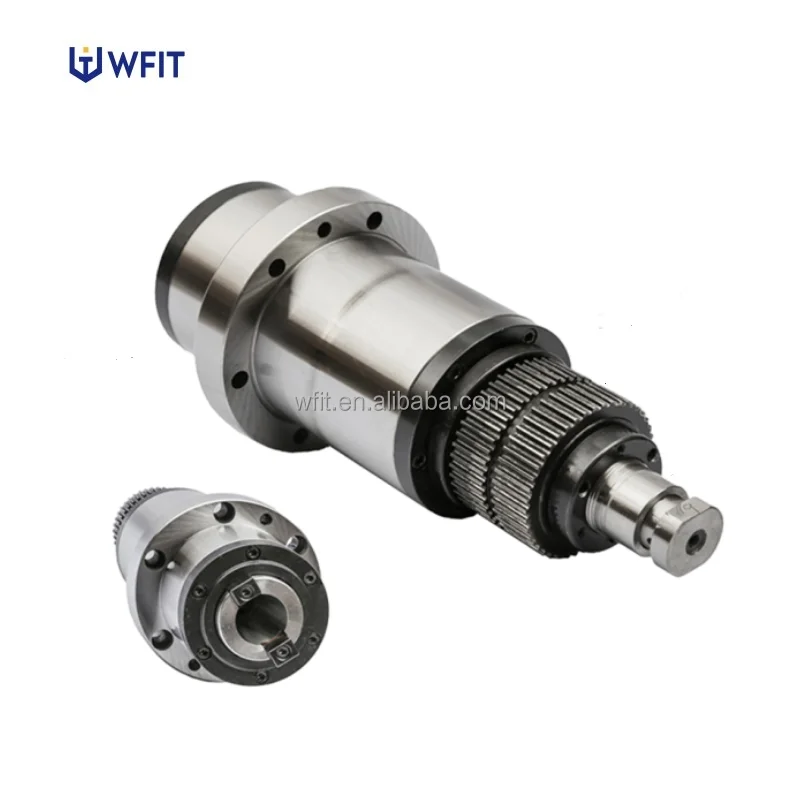 

CNC Router Machine Tool Spindle BT30 100mm 8000rpm Drilling Tapping Milling Spindle Self Cooling Belt Driven Bt30 Atc Spindle