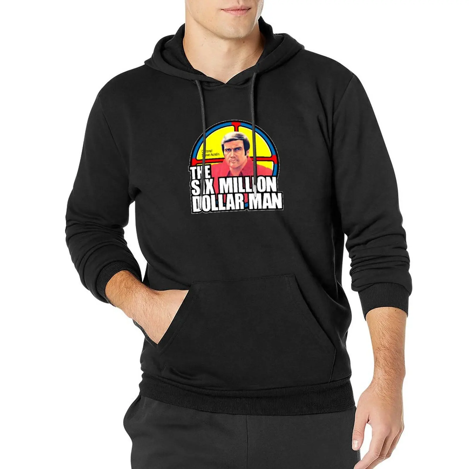 Six Million Dollar Man Pullover Hoodie clothes for men men's coat autumn hoodie