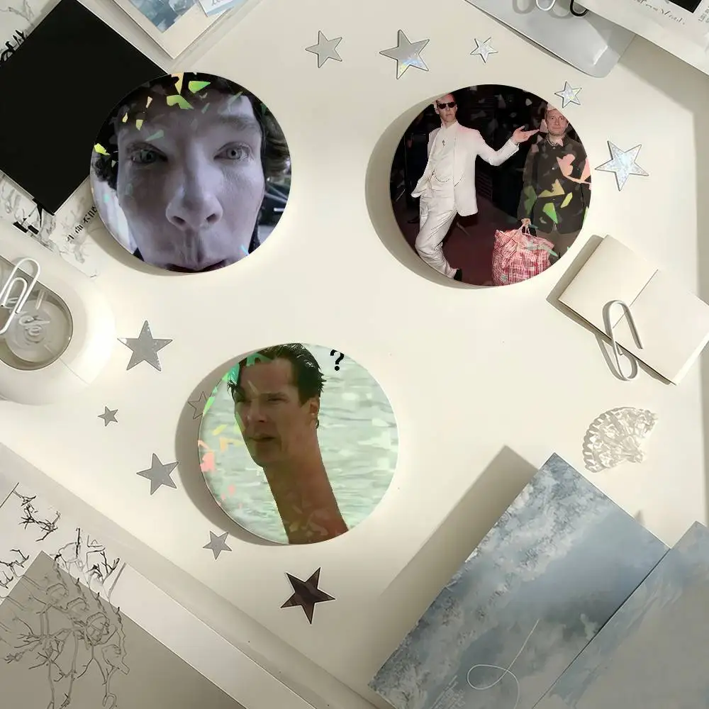 Programa de televisión S-Sherlock H-Holmes, insignia láser divertida, alfileres creativos, broche para bolsa, ropa, sombrero, decoración, regalos, colección de seguidores