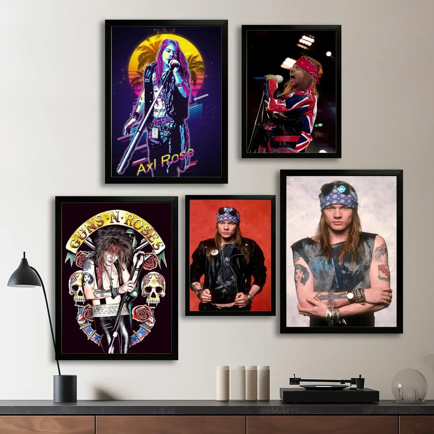 axl rose Canvas Art Poster and Wall Art, Picture Print, Modern Family Bedroom Decor,Decorative painting