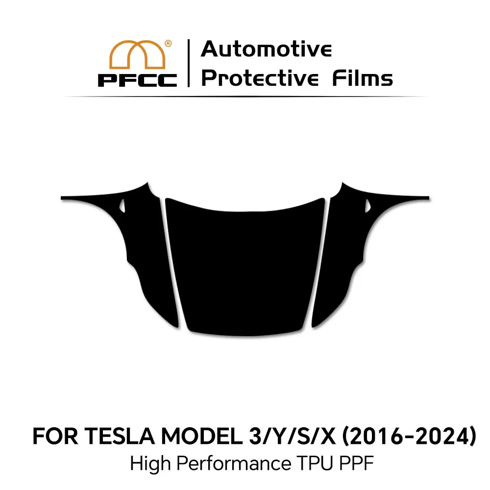 

Car Pre Cut Film for Tesla Hood Fender Paint Protection Film Clear TPU PPF Kit Accessories Transparent Sticker Decoration
